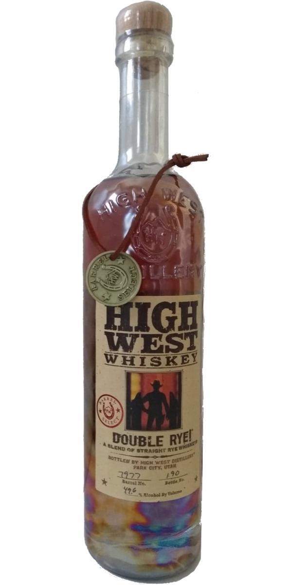 High West Double Rye!  Limited Release