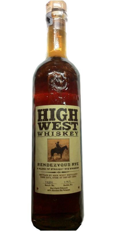 High West Rendezvous Rye