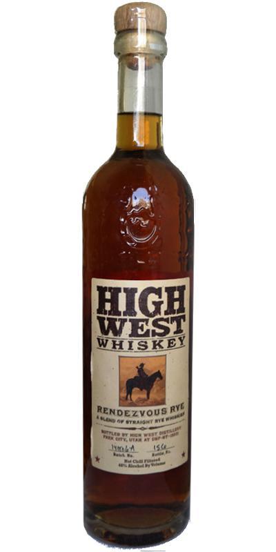 High West Rendezvous Rye