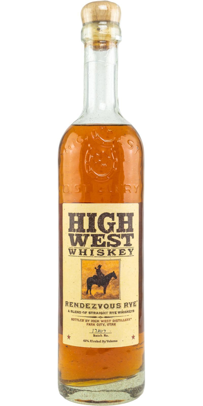 High West Rendezvous Rye