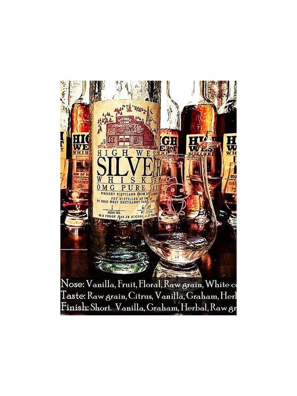 High West Silver Whiskey  OMG Pure Rye