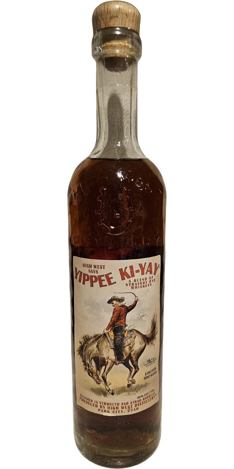 High West Yippee ki-yay  Limited Showing