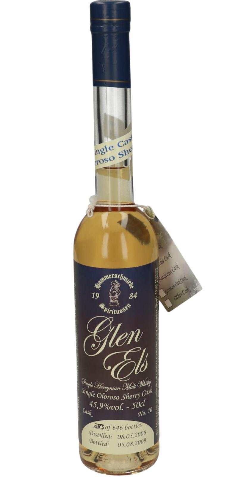 Glen Els 2006  Single Hercynian Malt Whisky