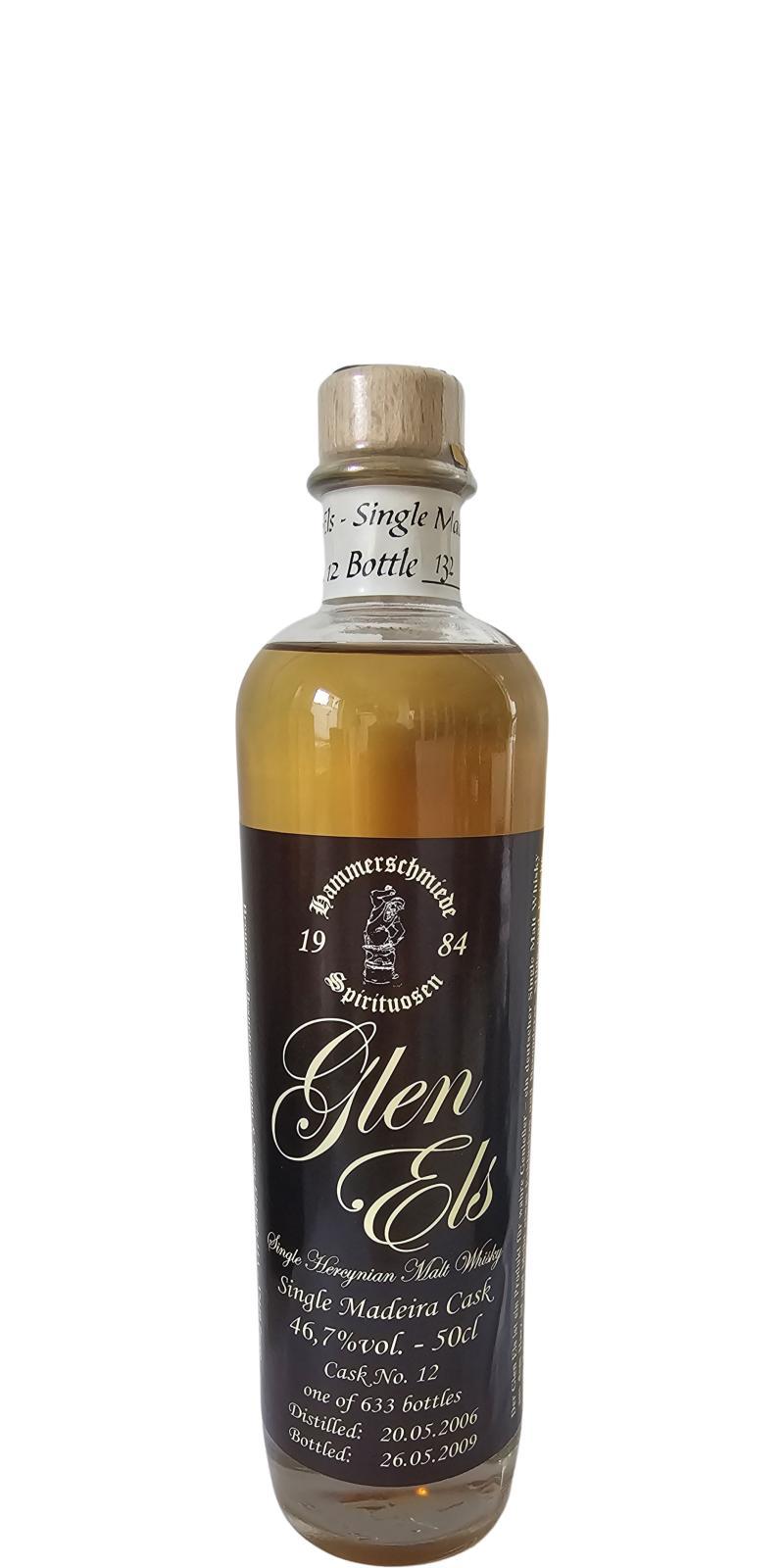 Glen Els 2006 Madeira  Single Hercynian Malt Whisky