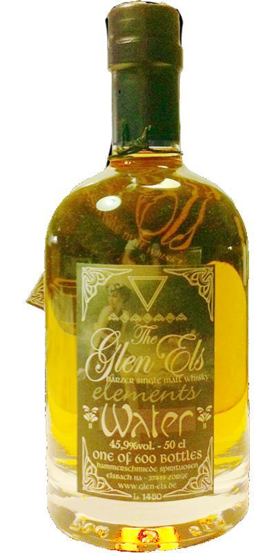 Glen Els Elements Water  Malt: 80% blanc, 15% heavy roasted, 5% WOODSMOKED