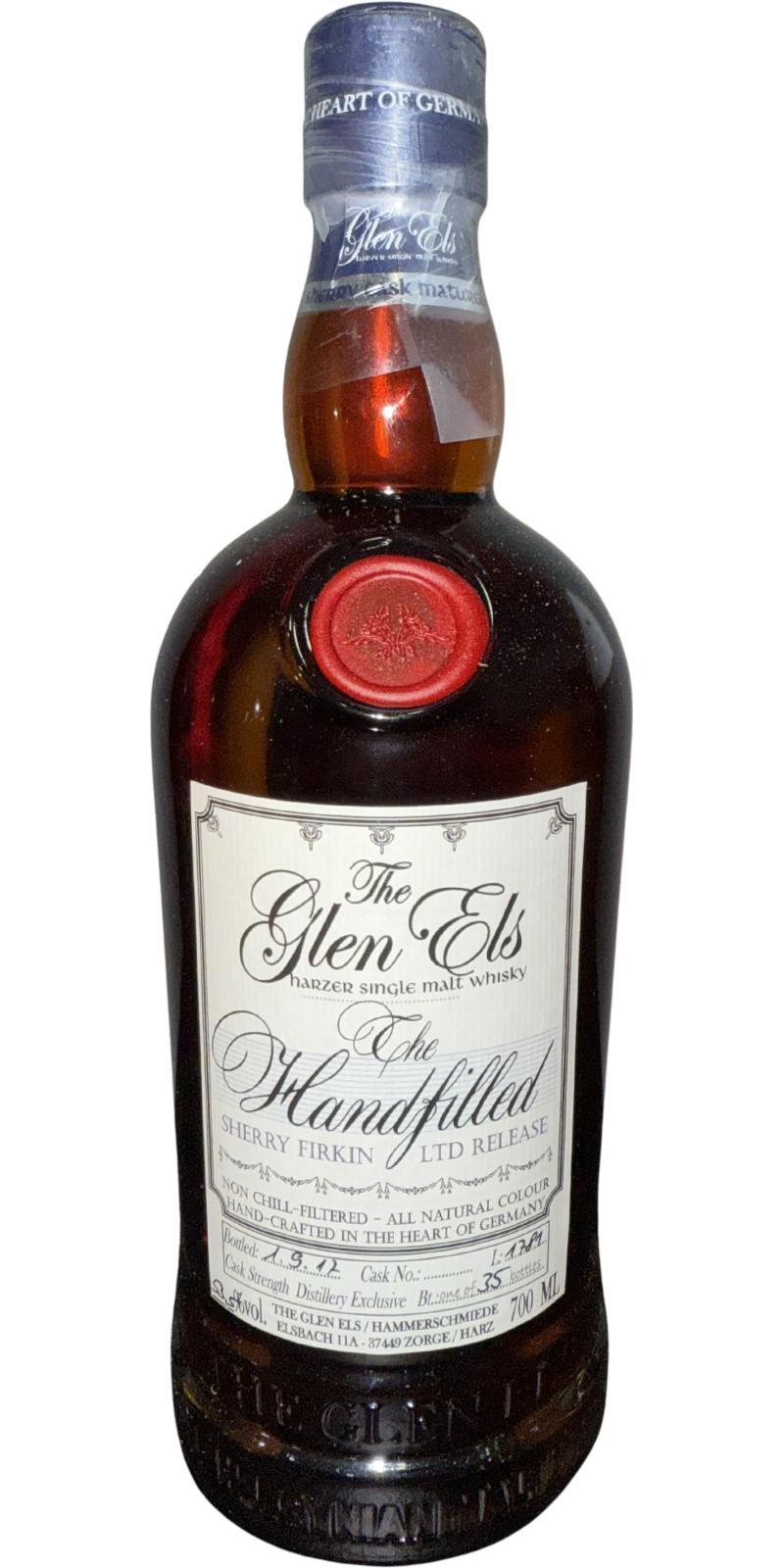 Glen Els The Handfilled  Sherry Firkin Ltd Release