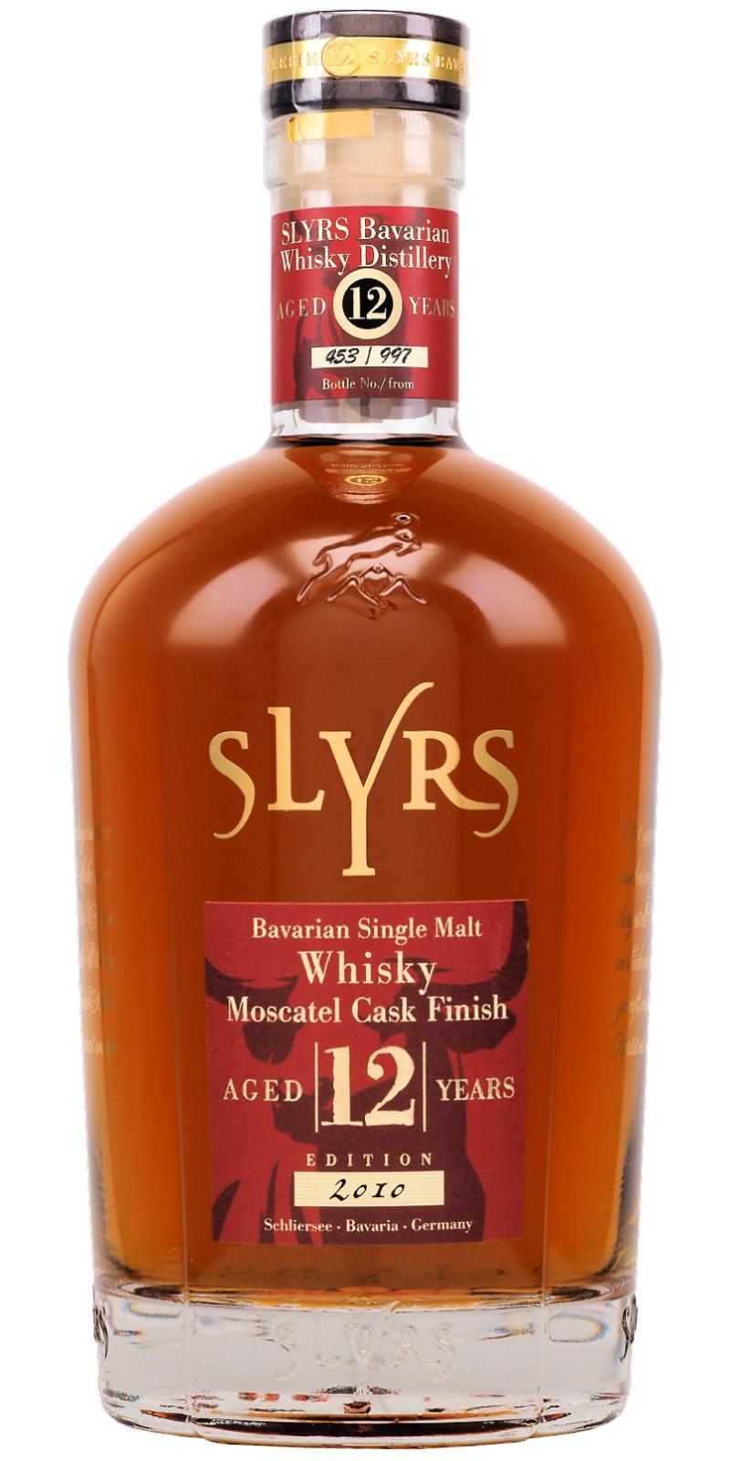 Slyrs 12-year-old  Moscatel Cask Finish - Edition 2010