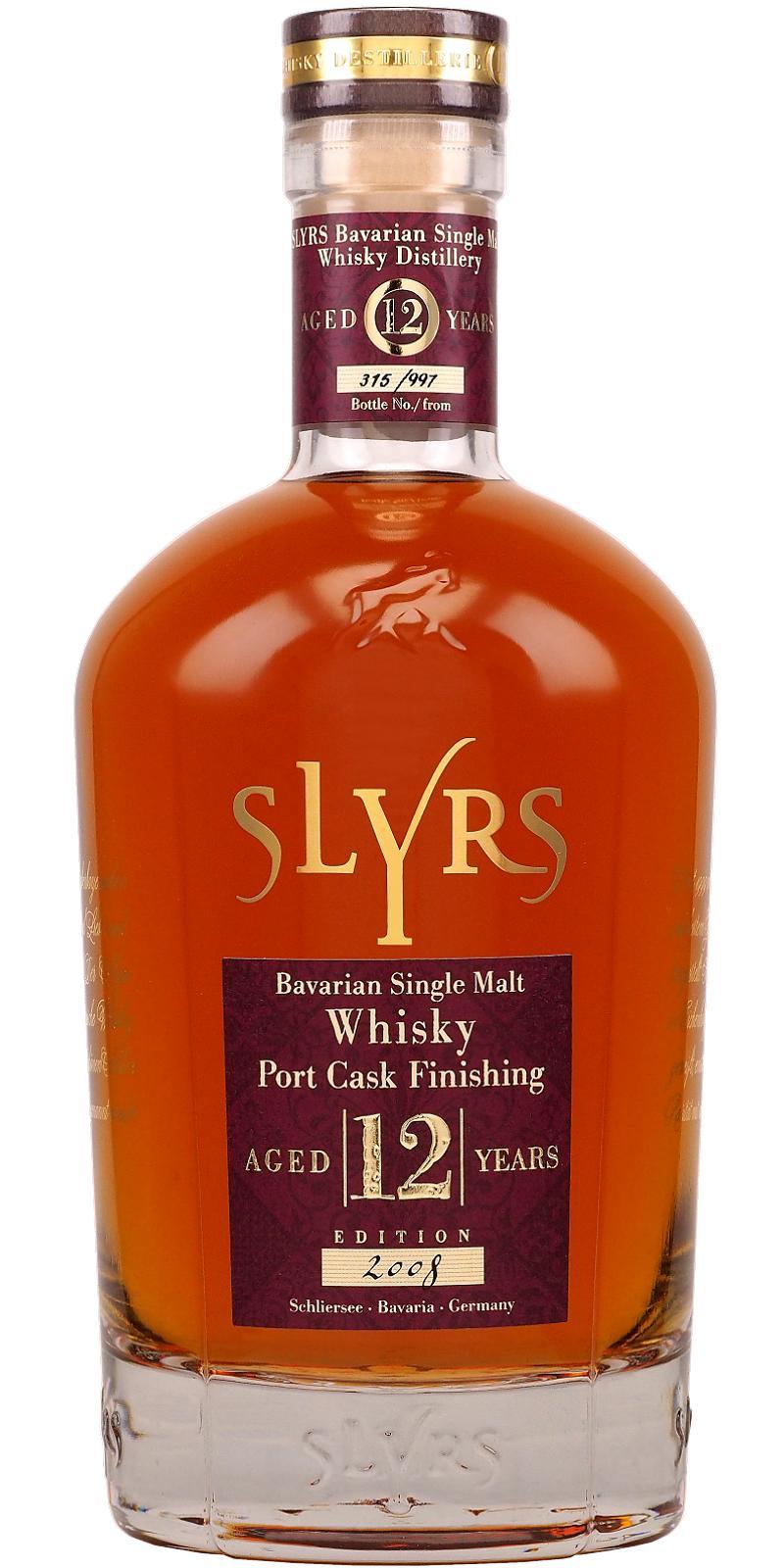 Slyrs 12-year-old  Port Cask Finishing - Edition 2008