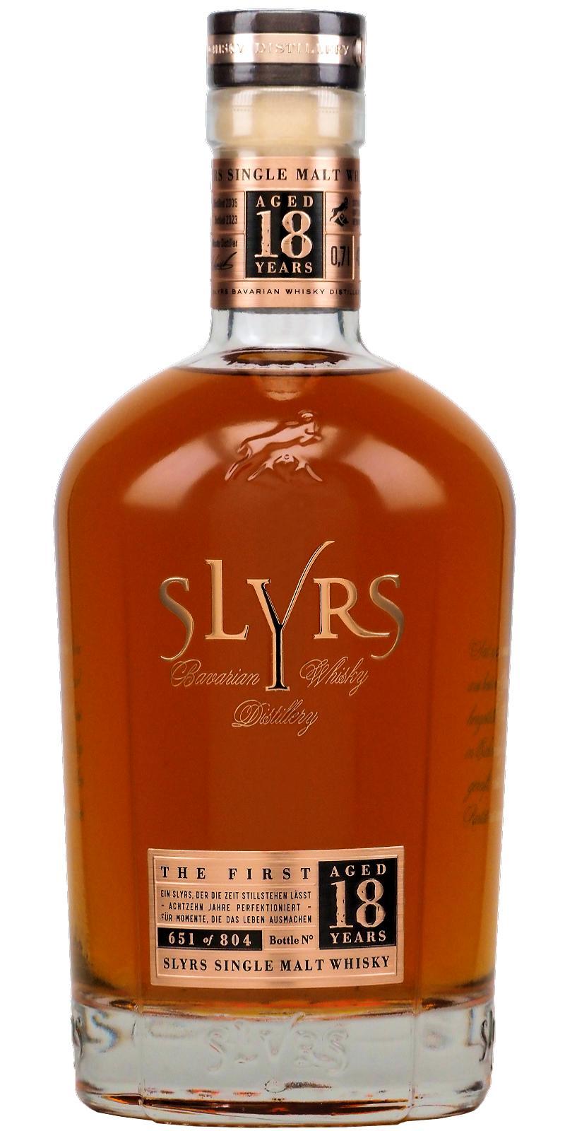 Slyrs 18-year-old  The First