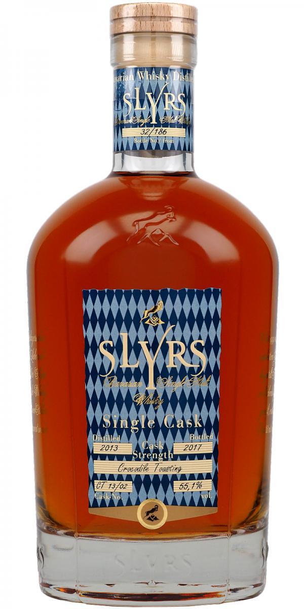 Slyrs 2013 - Crocodile Toasting  Single Cask - Cask Strength