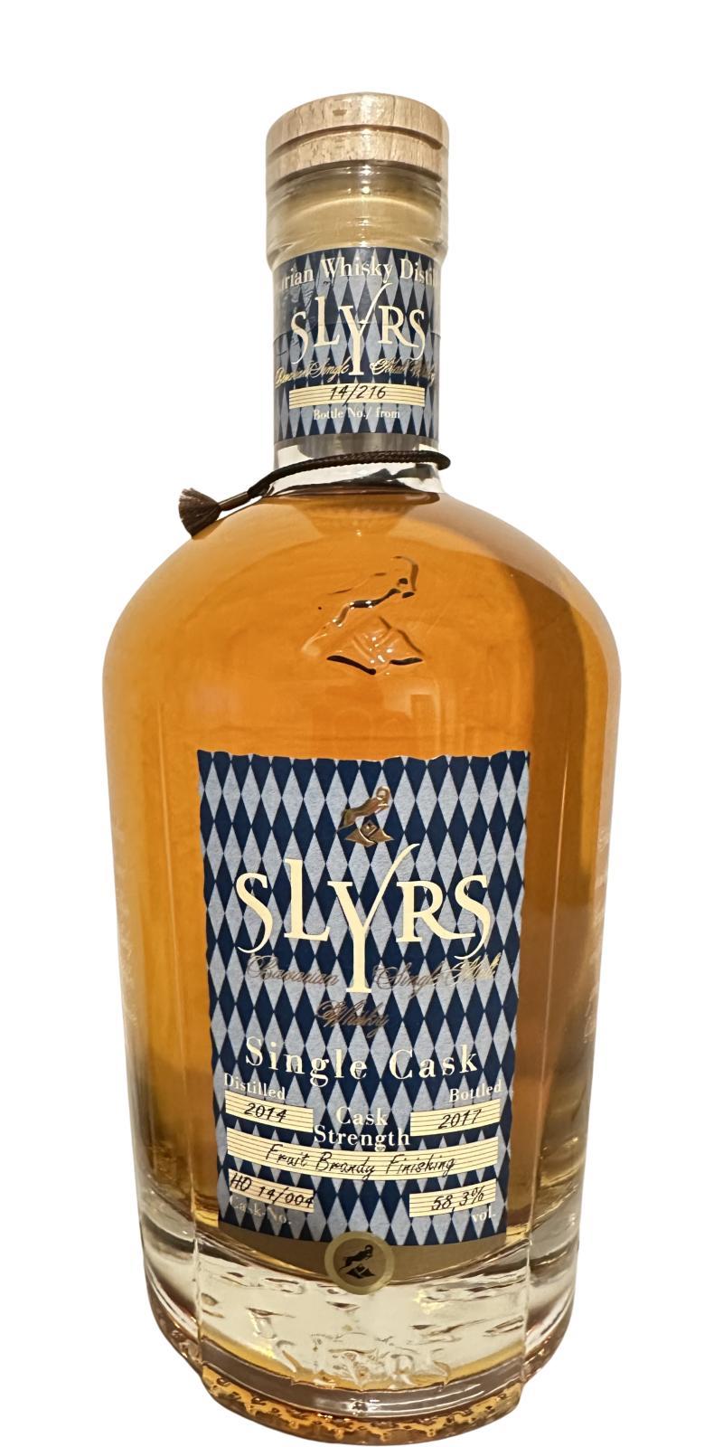 Slyrs 2014  Single Cask - Cask Strength