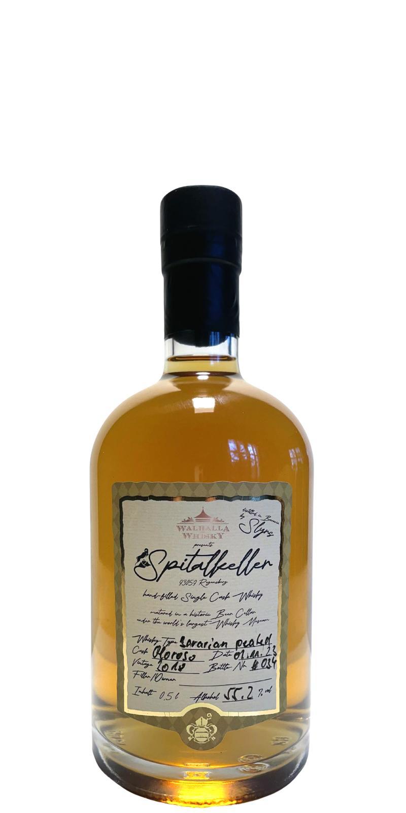 Slyrs 2018  Spitalkeller - Handfilled