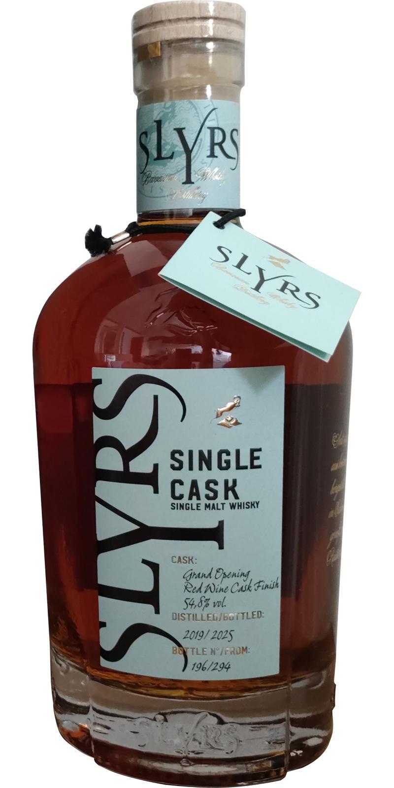 Slyrs 2019  Single Cask
