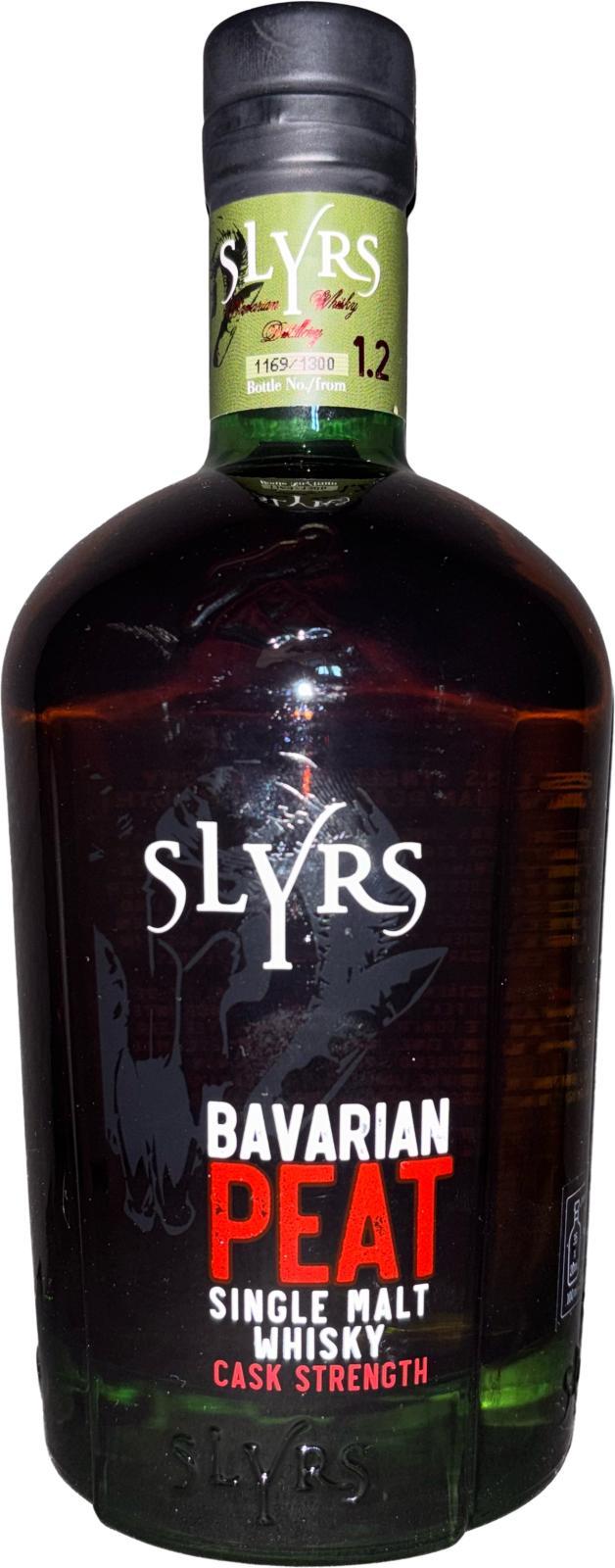 Slyrs Bavarian Peat  Cask Strength 1.2