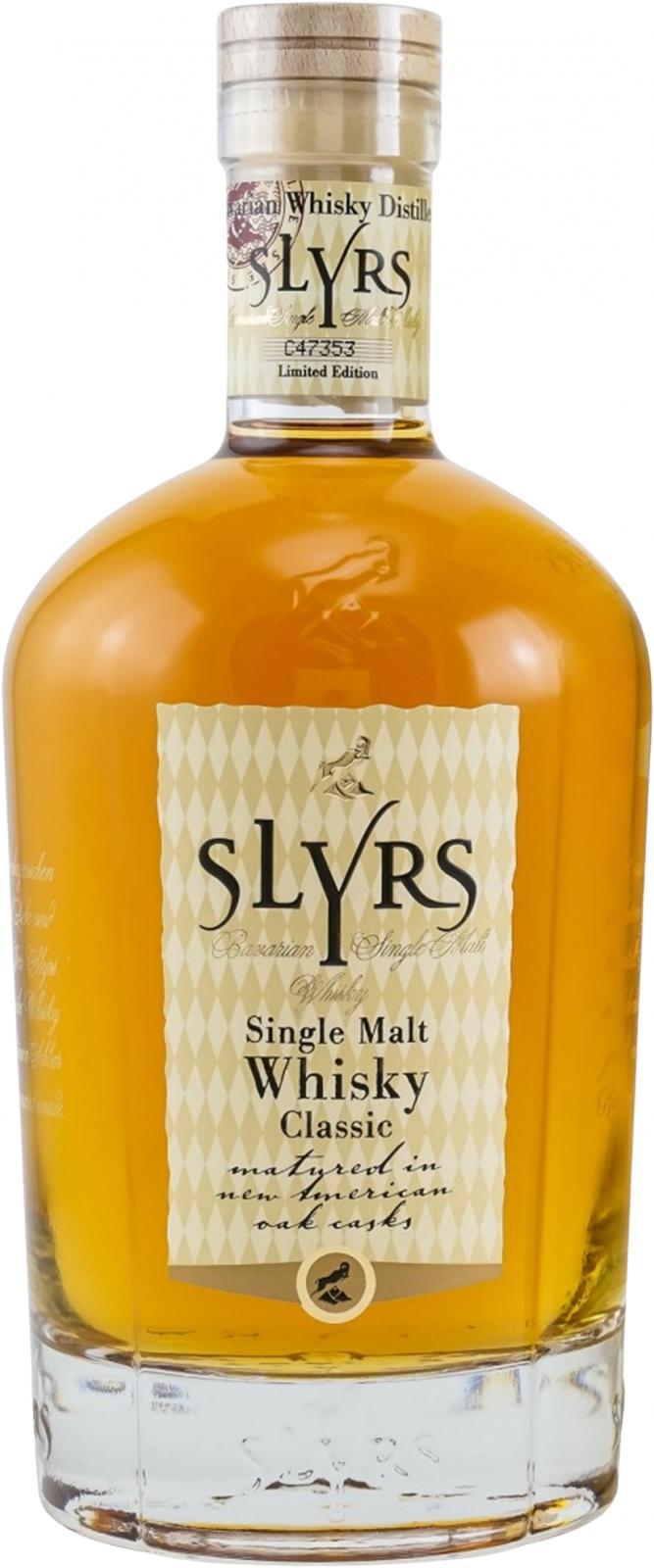 Slyrs Classic  Bavarian Single Malt Whisky