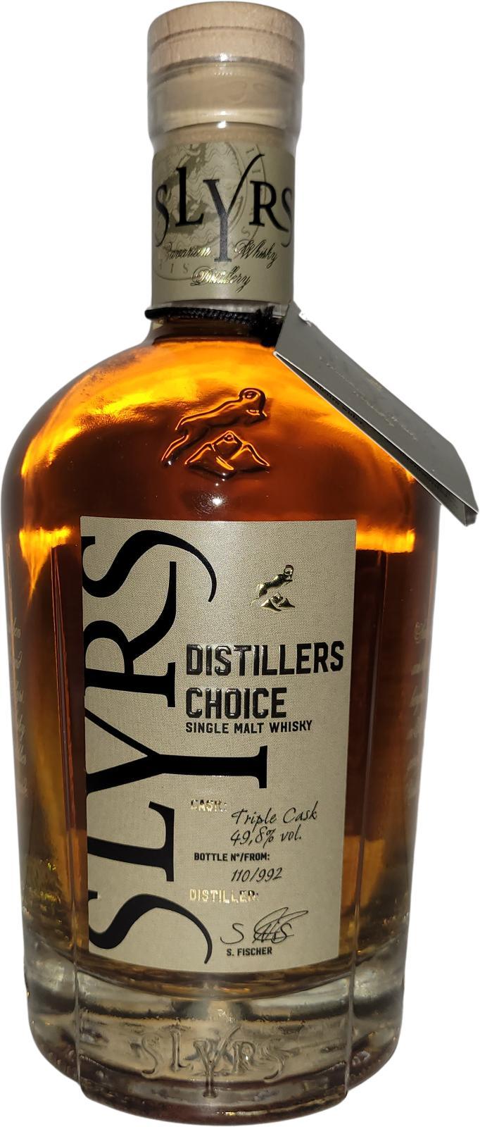 Slyrs Distillers Choice  Triple Cask by Silas Fischer
