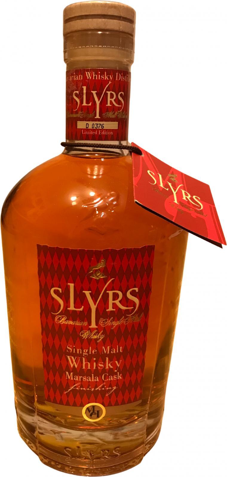 Slyrs Marsala Cask  Bavarian Single Malt Whisky