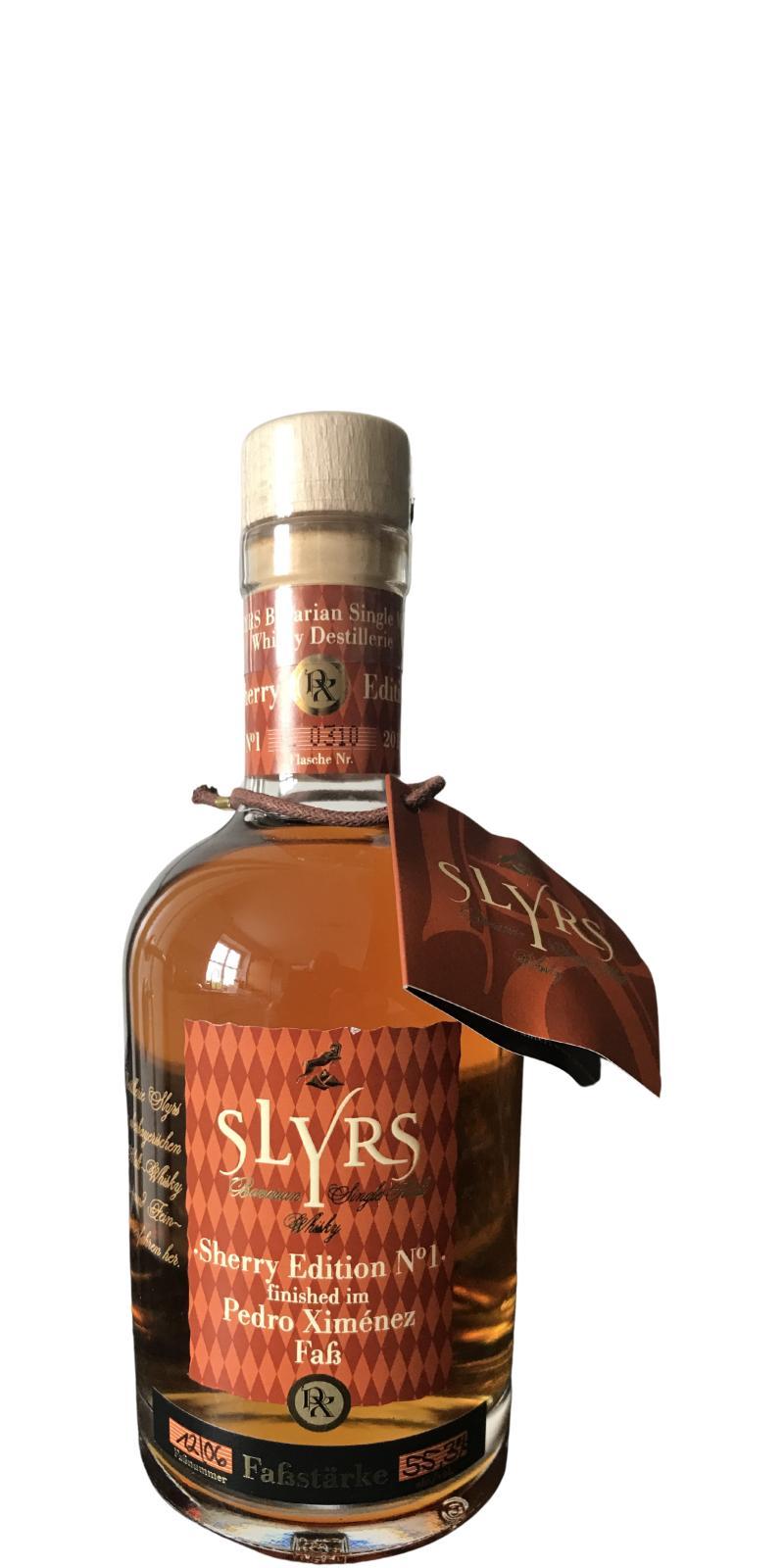 Slyrs Pedro Ximénez Faß  Sherry Edition N°1