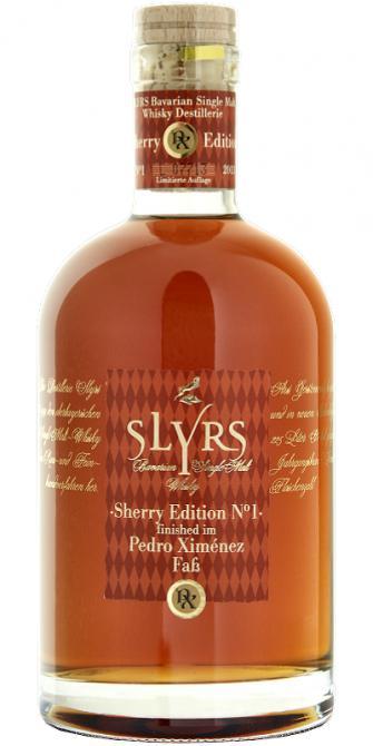 Slyrs Pedro Ximénez Faß  Sherry Edition N°1