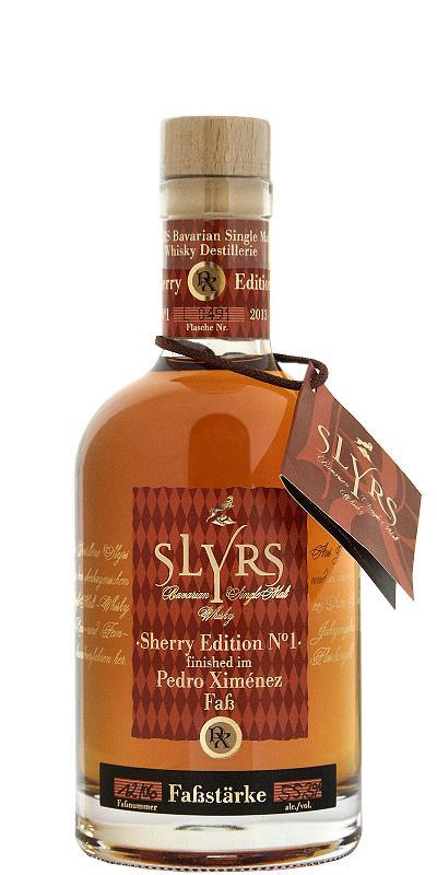 Slyrs Pedro Ximenez Faßstärke  Sherry Edition N°1