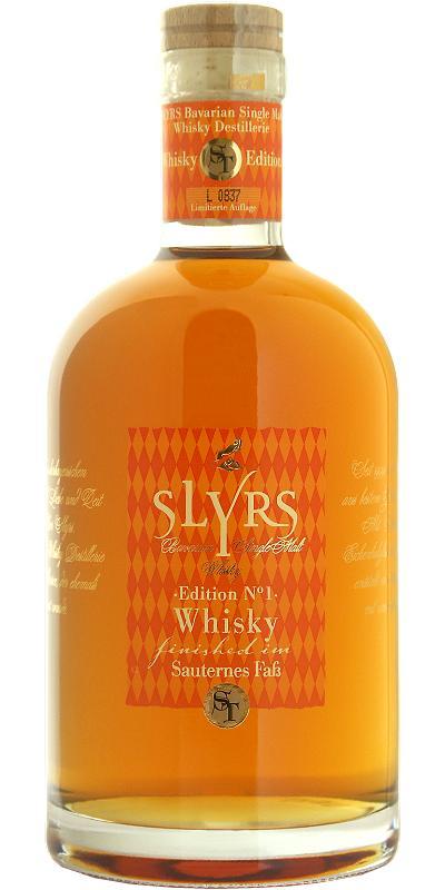 Slyrs Sauternes Faß  Edition N° 1