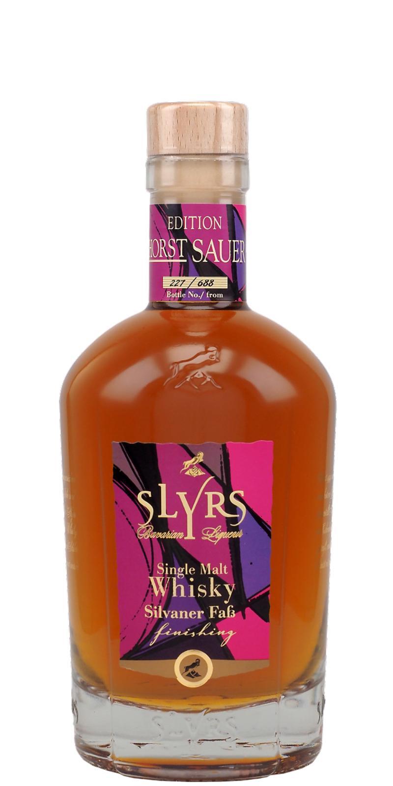 Slyrs Silvaner Fass Finishing  Horst Sauer Edition