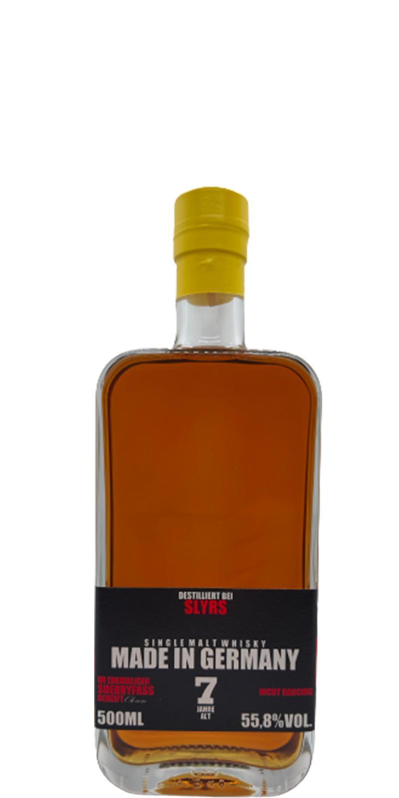 Slyrs 07-year-old FegG  Made in Germany