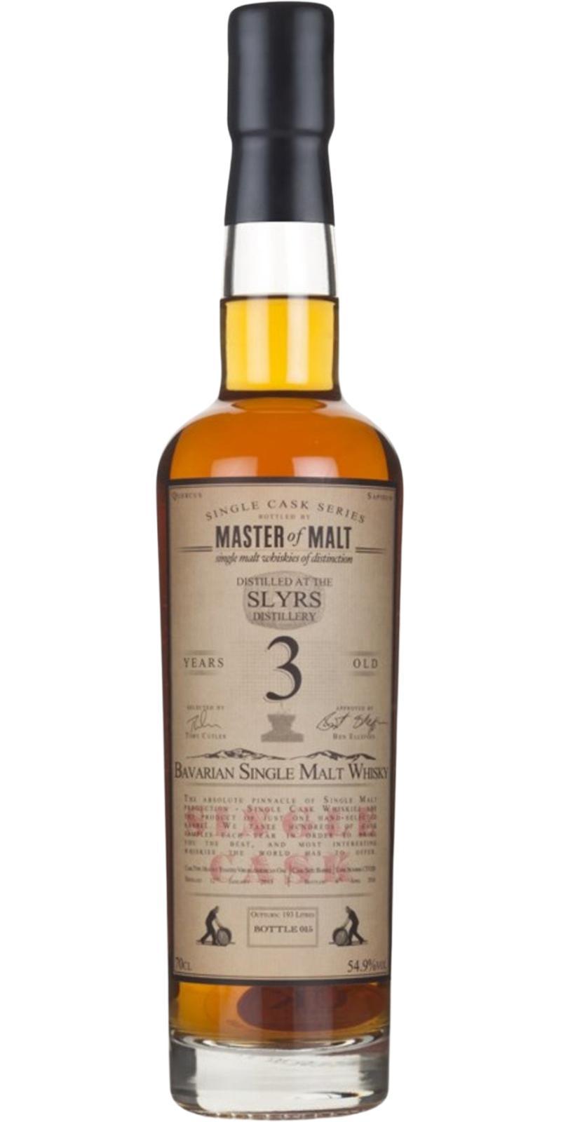 Slyrs 2013 MoM  Single Cask Series