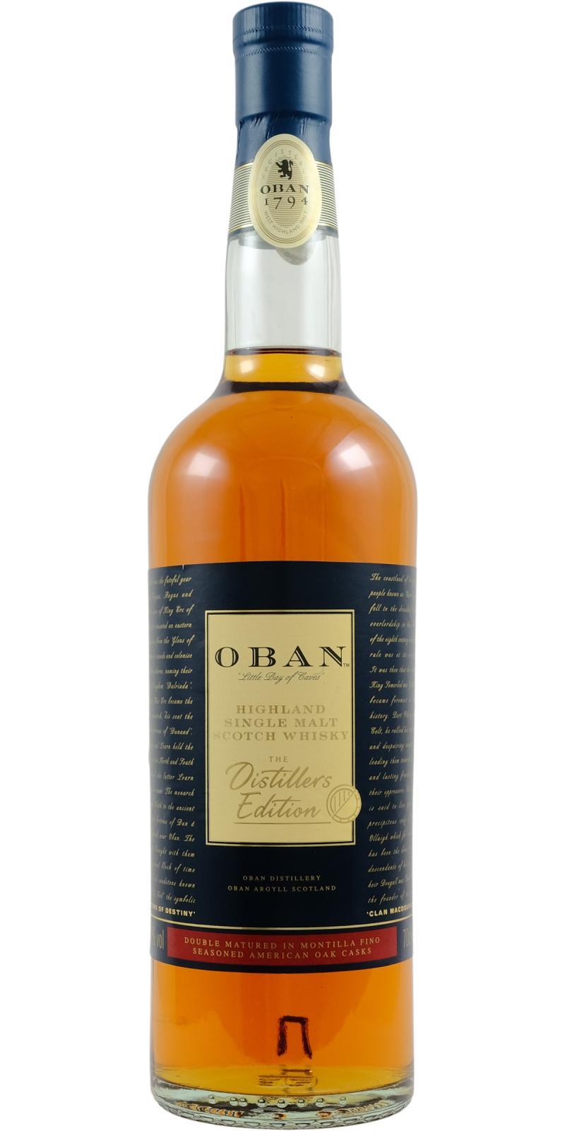 Oban The Distillers Edition 2022