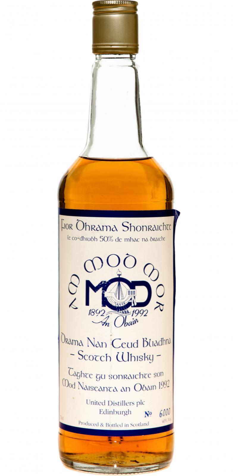 Am Mod Mor Orama Nan Ceud Bliadhna  Scotch Whisky