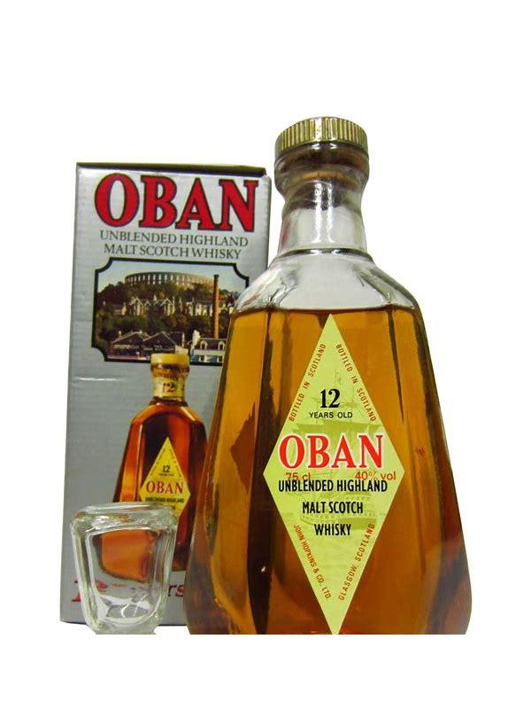 Oban 12-year-old  Unblended Highland Malt Scotch Whisky