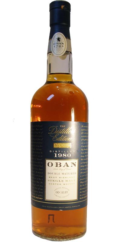 Oban 1980  The Distillers Edition