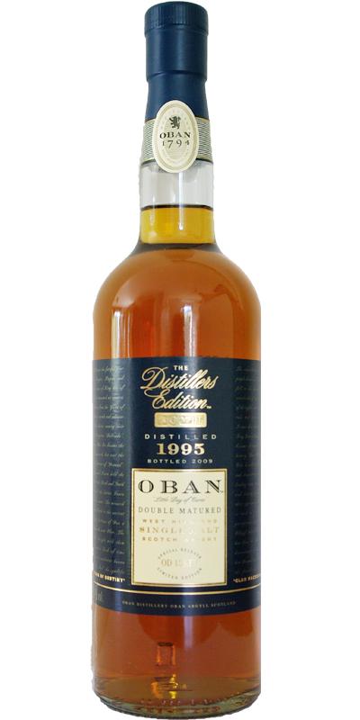Oban 1995  The Distillers Edition