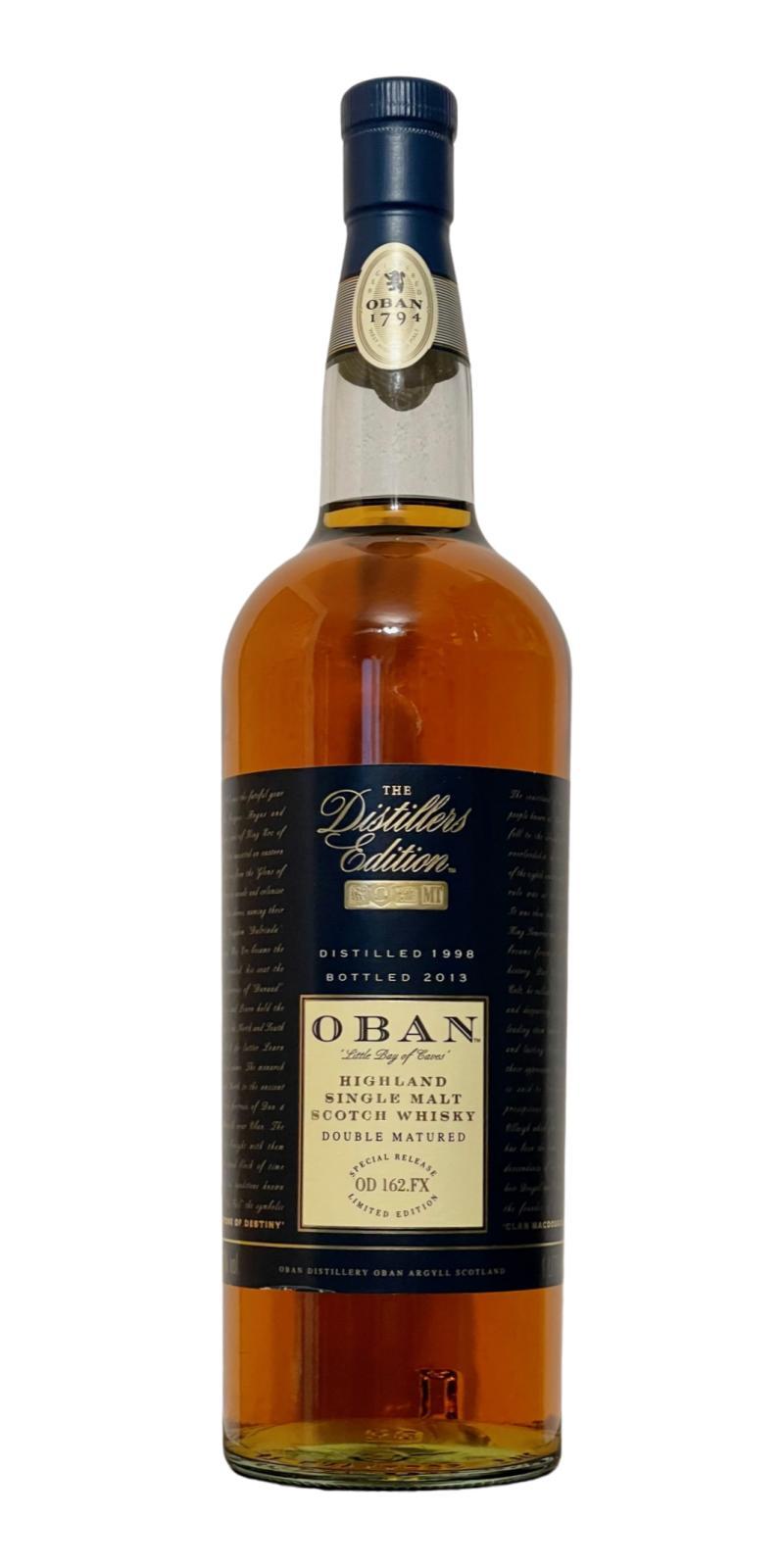 Oban 1998 Distillers Edition