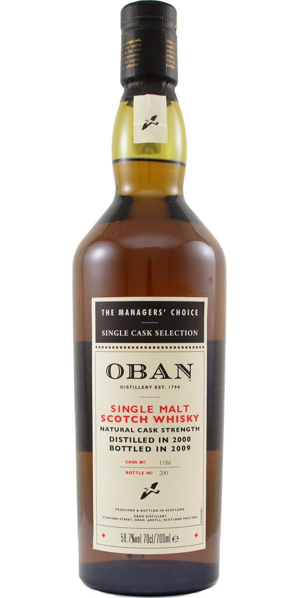 Oban 2000  The Managers' Choice