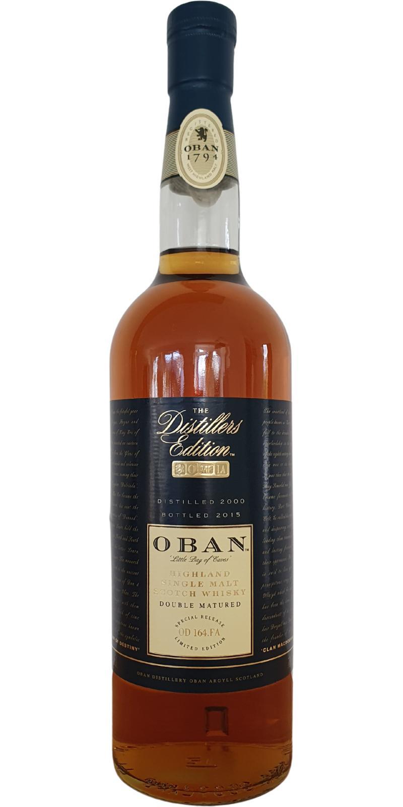Oban 2000  The Distillers Edition