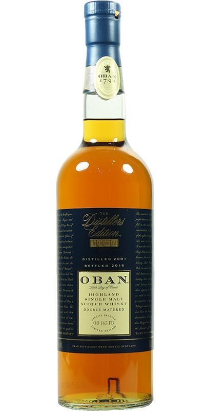 Oban 2001  The Distillers Edition