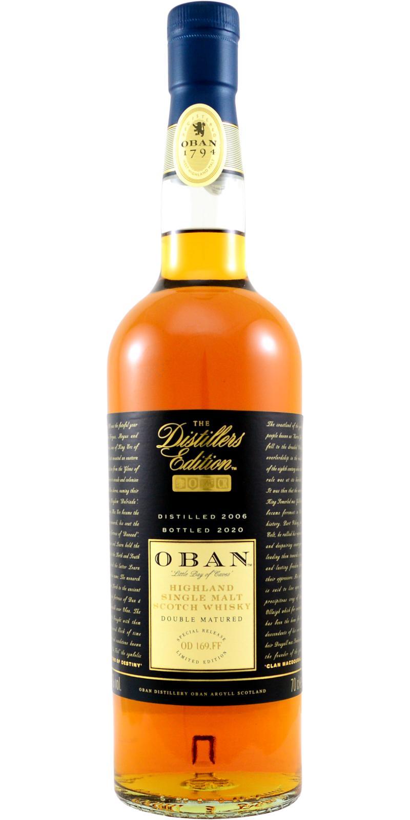 Oban 2006  The Distillers Edition