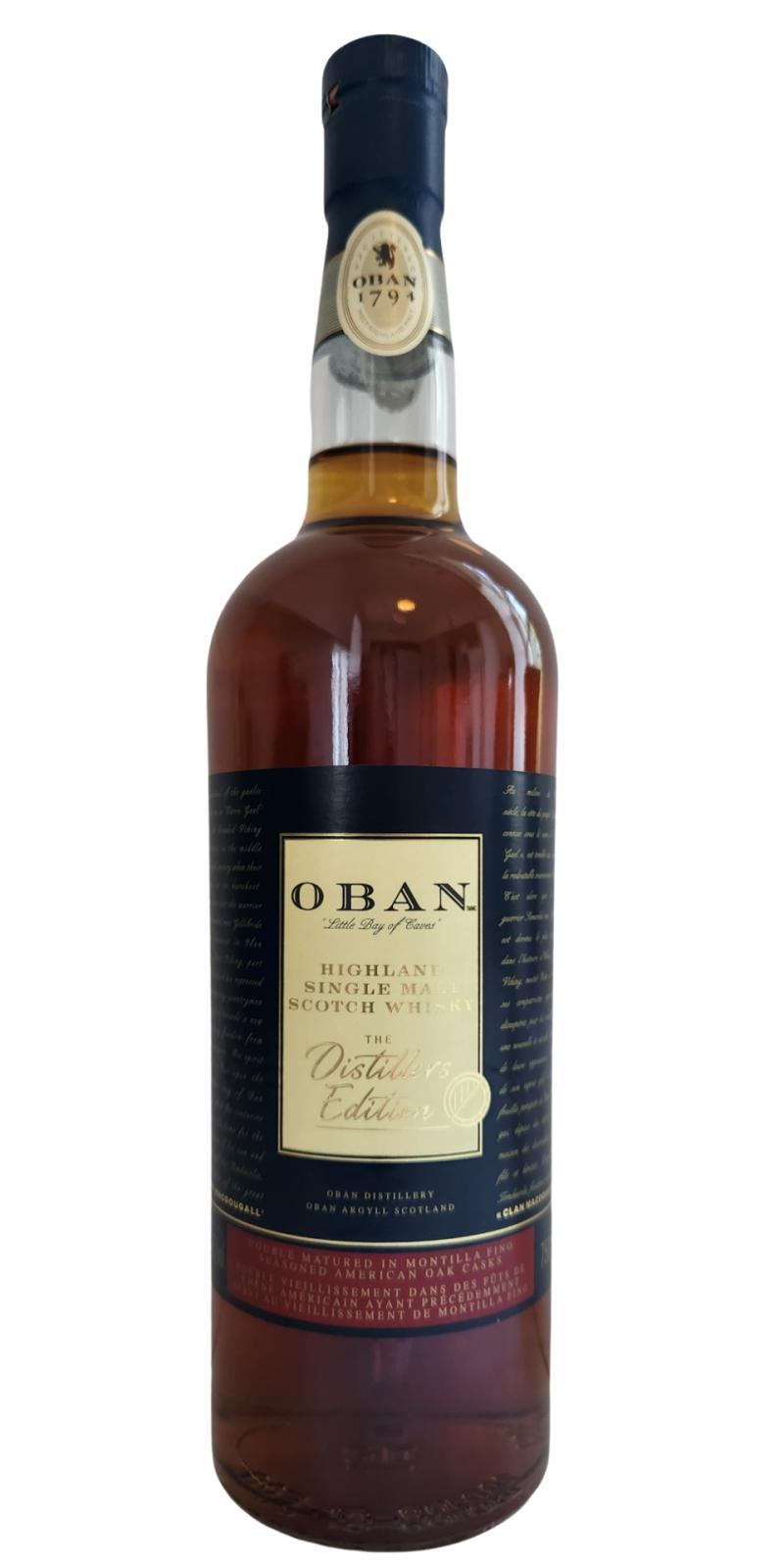 Oban The Distillers Edition
