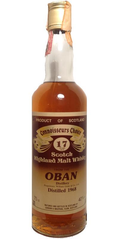 Oban 1968 GM  Connoisseurs Choice
