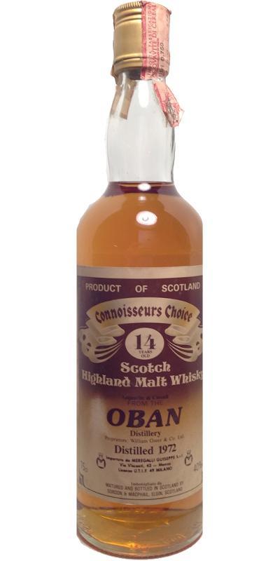 Oban 1972 GM  Connoisseurs Choice