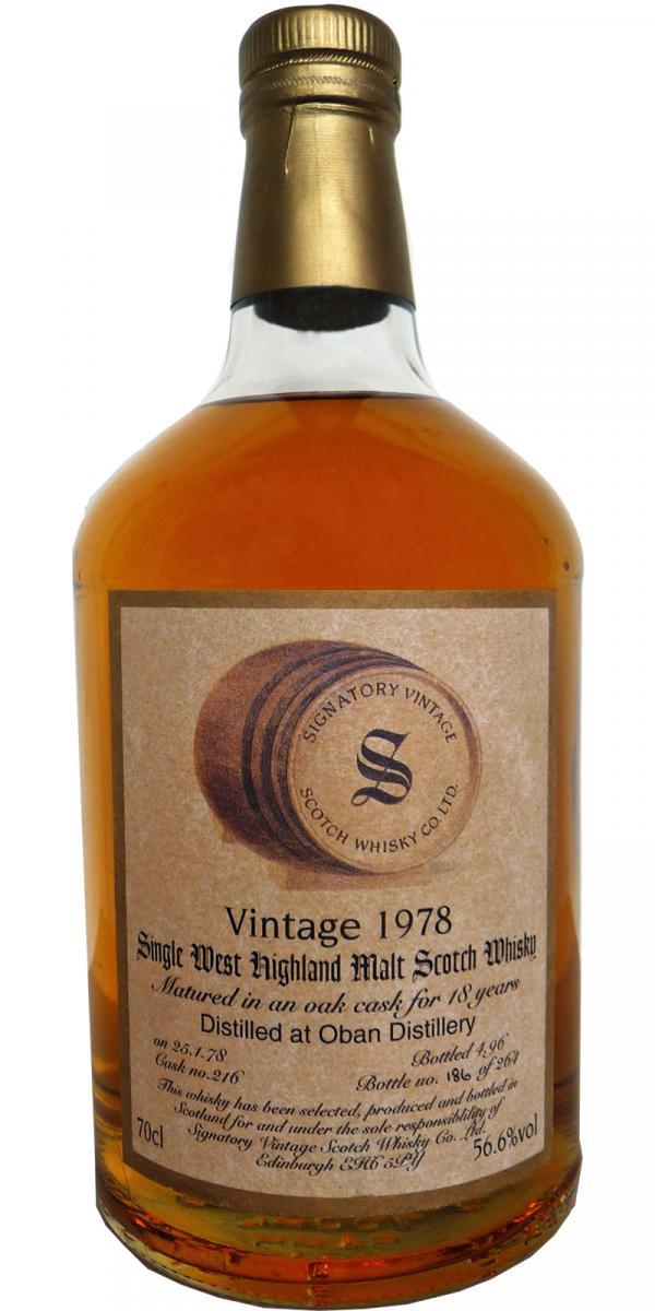 Oban 1978 SV  Vintage Collection - Dumpy