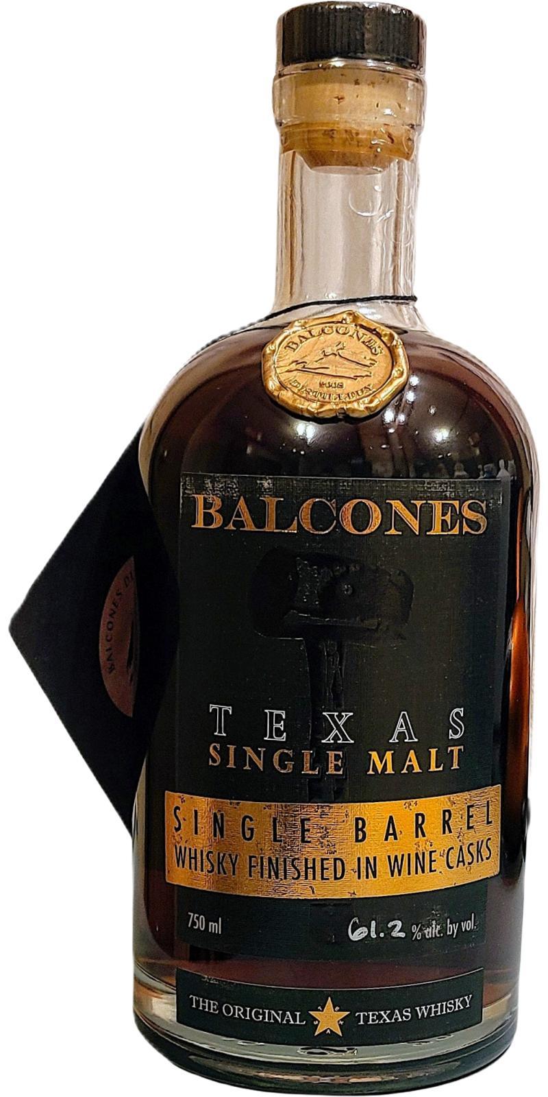 Balcones 06-year-old Single Barrel