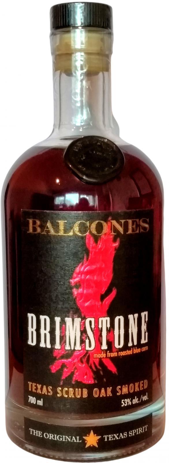 Balcones Brimstone Texas Scrub Oak Smoked