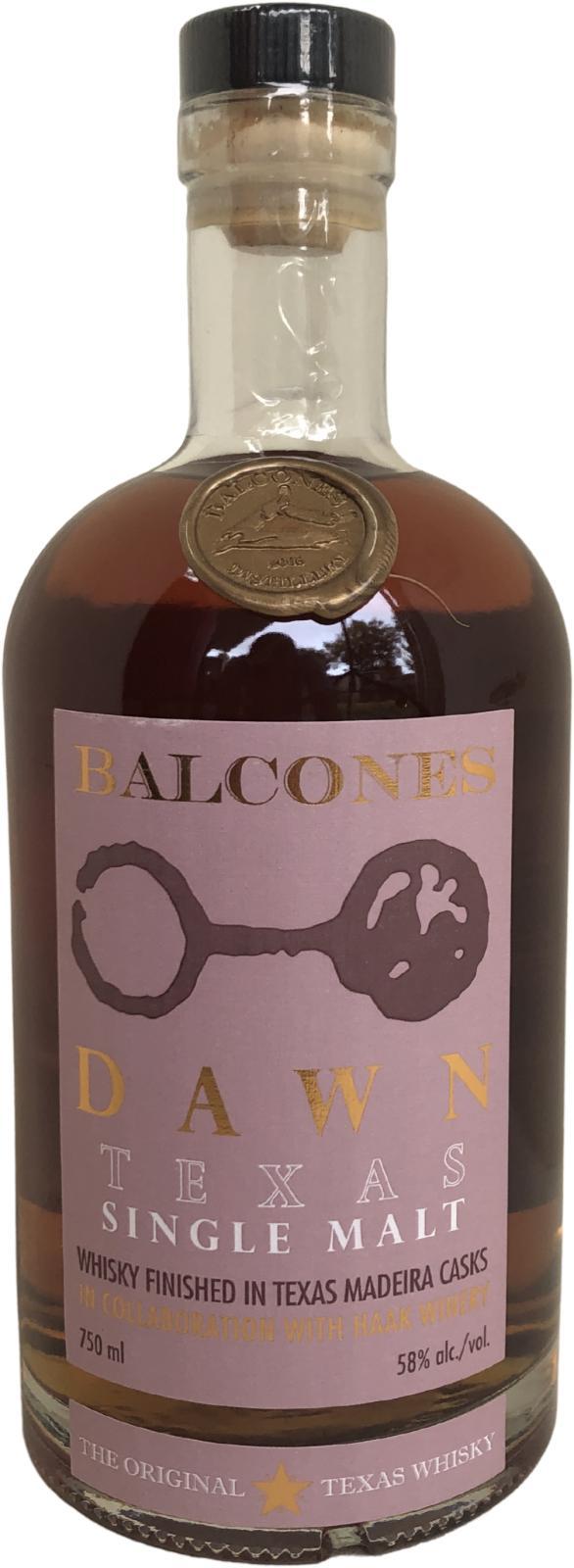 Balcones Dawn The Original Texas Whisky