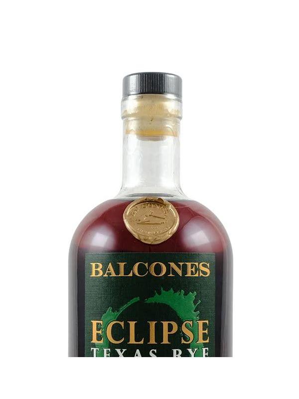 Balcones Eclipse Pot Distilled - Straight Rye Whisky