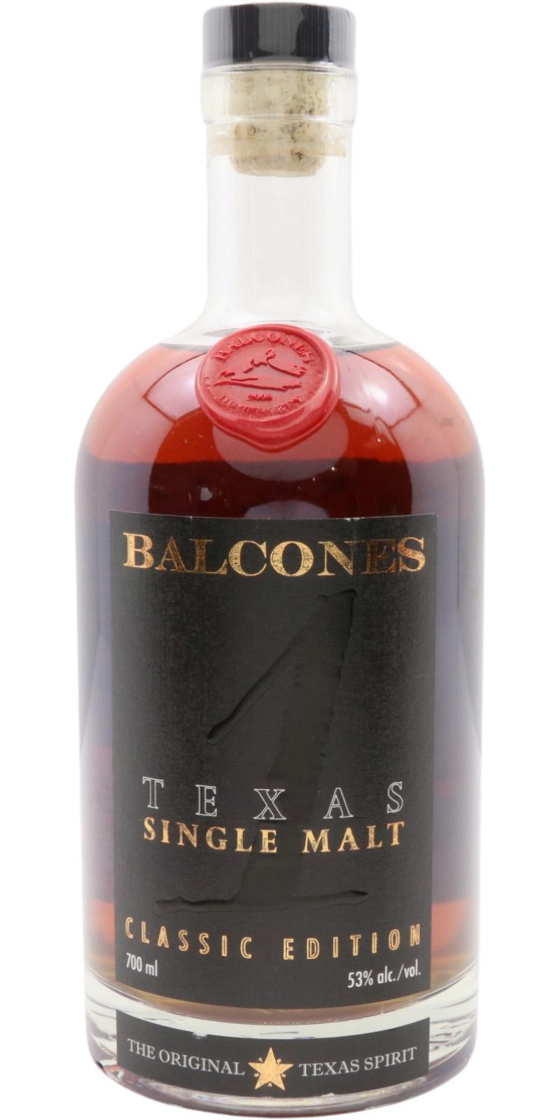 Balcones Texas Single Malt Classic Edition