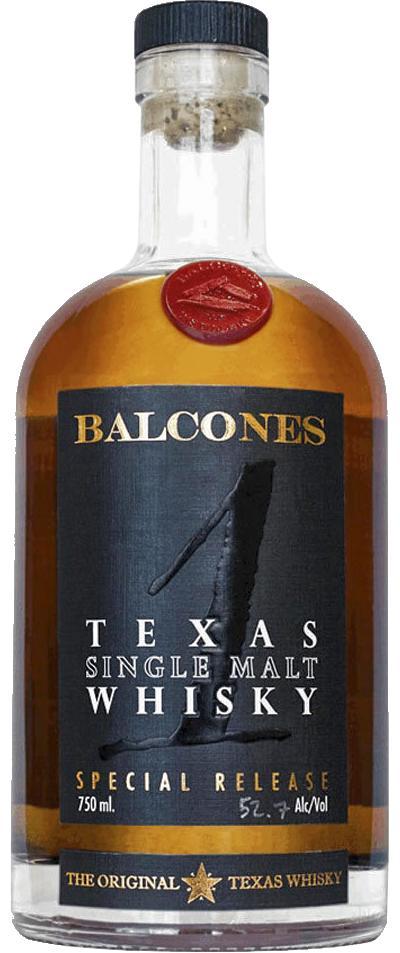 Balcones Texas Single Malt Whisky '1' Special Release