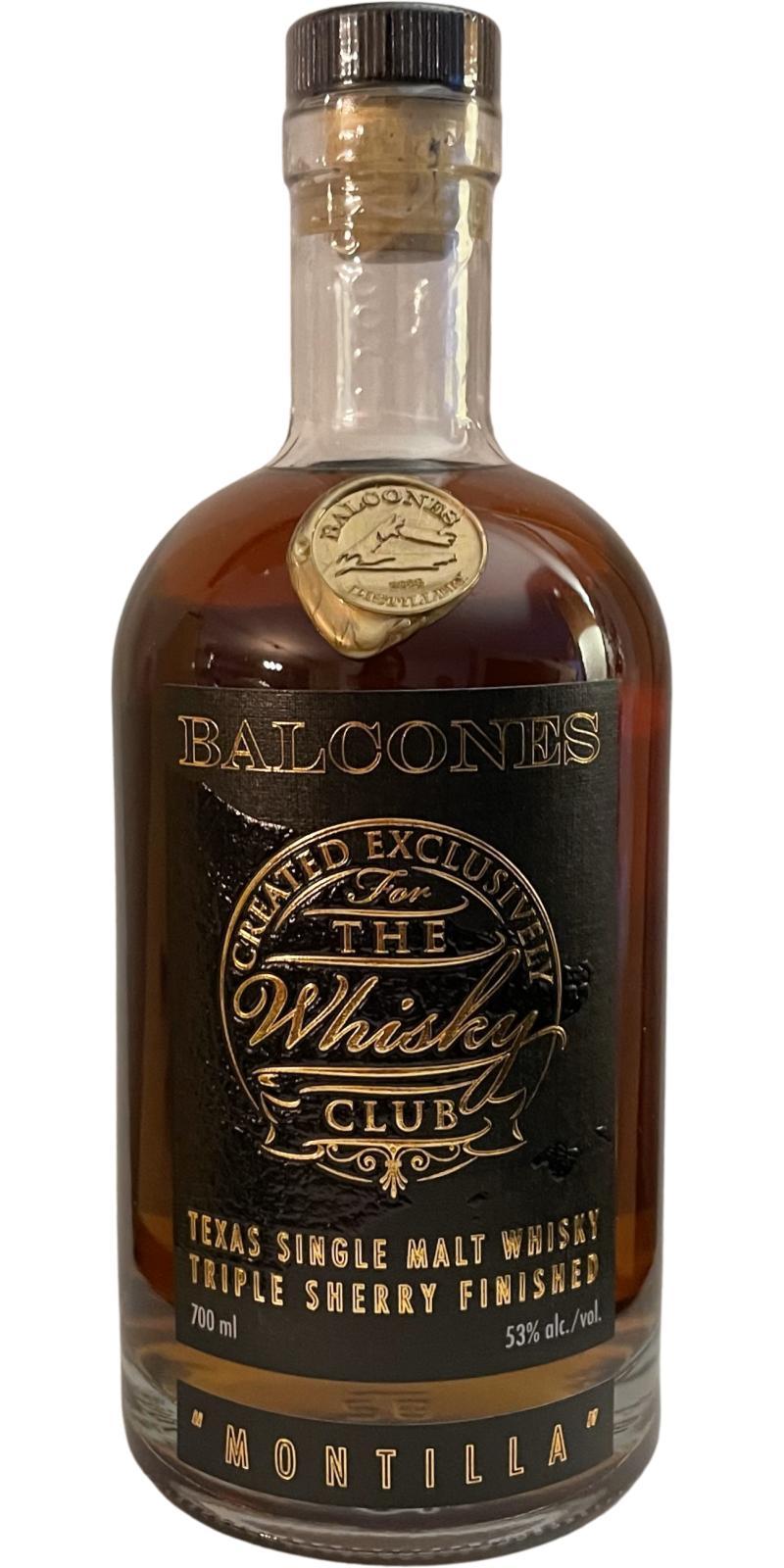 Balcones Texas Single Malt Whisky Triple Sherry Finished