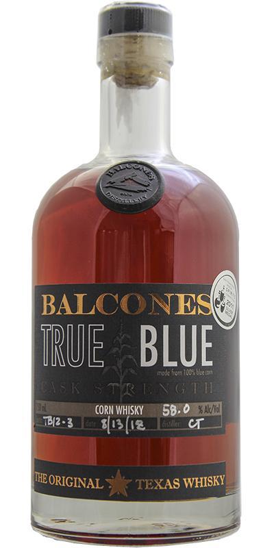Balcones True Blue Corn Whisky